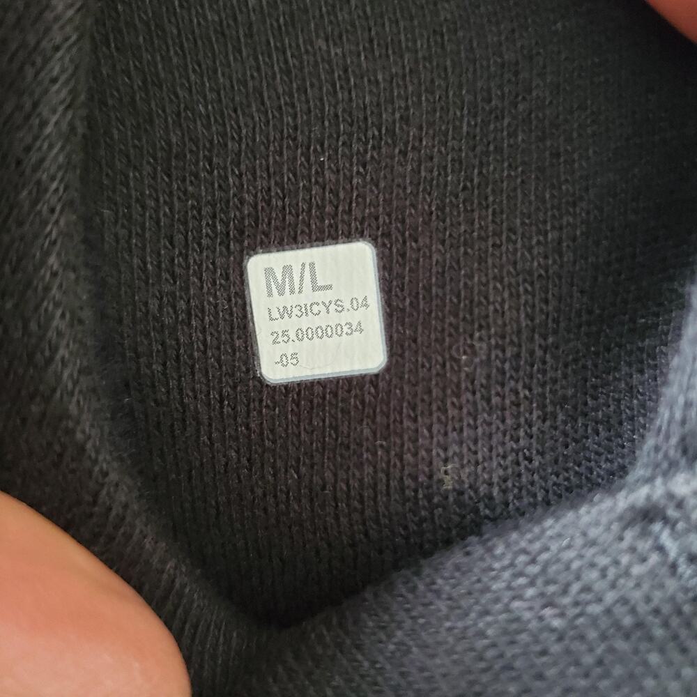 Lululemon Sweatshirt Womens Medium Large Gray 1/2 Zip Fleece Pullover Mock Neck - Picture 4 of 7